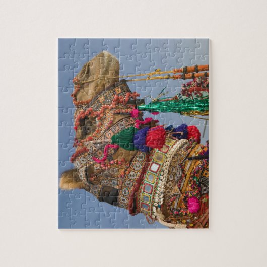 INDIA, Rajasthan, Pushkar: PUSHKAR CAMEL FAIR; Legpuzzel (Verticaal)