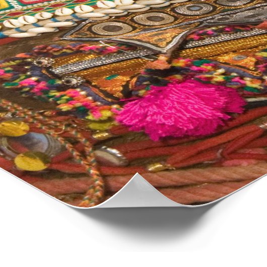 INDIA, Rajasthan, Pushkar: PUSHKAR CAMEL FAIR; Poster (Hoek)