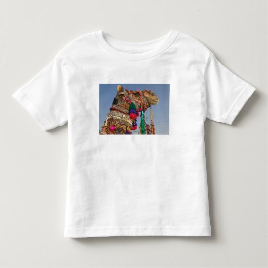 INDIA, Rajasthan, Pushkar: PUSHKAR KAMEELMARKT, Kinder Shirts (Voorkant)