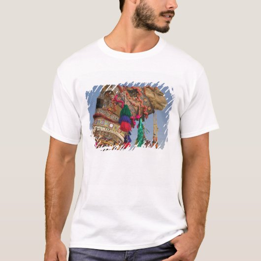 INDIA, Rajasthan, Pushkar: PUSHKAR KAMEELMARKT, T-shirt (Voorkant)