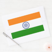 India Rechthoekige Sticker (Envelop)