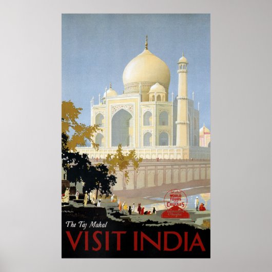  INDIA-REIS POSTER (Voorkant)