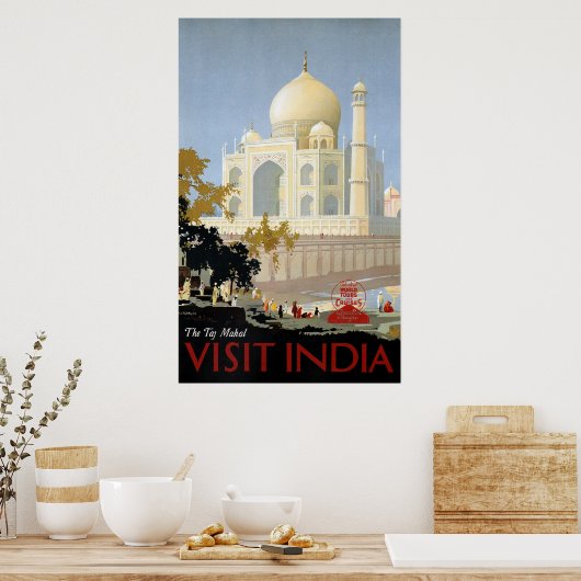  INDIA-REIS POSTER (Keuken)