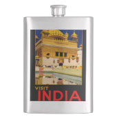 India reisposter indiase  kunst flacon (Voorkant)