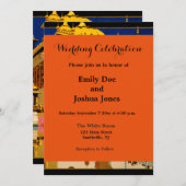 India reisposter indiase kunst kaart (Voorkant / Achterkant)