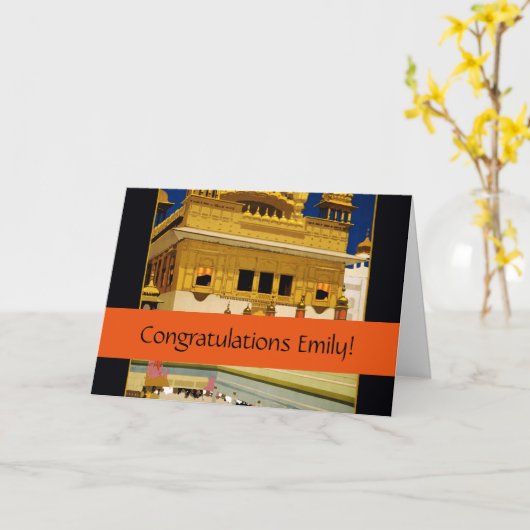 India reisposter indiase  kunst kaart (Gele Bloem)