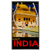 India reisposter indiase kunst klein cadeauzakje (Achterkant)
