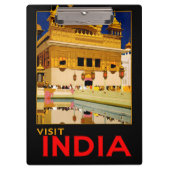 India reisposter indiase  kunst klembord (Voorkant)