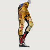 India reisposter indiase  kunst leggings (Rechts)