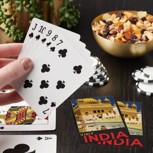 India reisposter indiase  kunst pokerkaarten (Insitu)