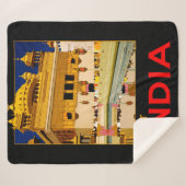 India reisposter indiase  kunst sherpa deken (Voorkant (horizontaal))