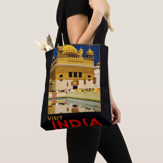 India reisposter indiase  kunst tote bag (Dichtbij)