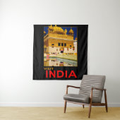 India reisposter indiase  kunst wandkleed (In situ)
