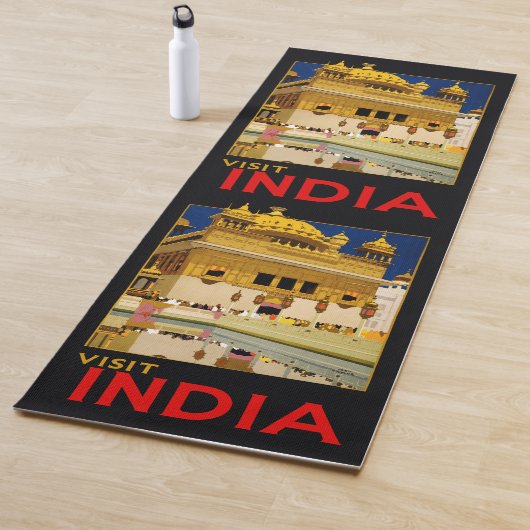 India reisposter indiase  kunst yogamat (In situ)