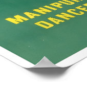India Reisposter Manipuri Danser Kunstprint Poster (Hoek)