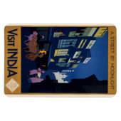 India Reizen Poster Magneet (Horizontaal)