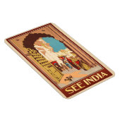 India Reizen Poster Magneet (Rechterzijde)