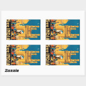 India Reizen Poster stickers (Vel)