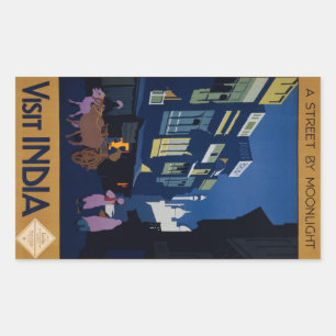 India Reizen Poster stickers