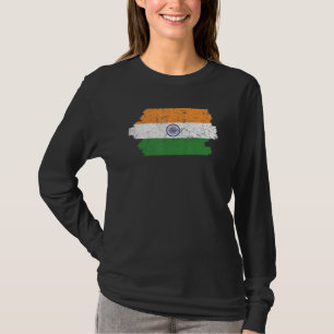 India Republiek Dag Hindustani Indiase Vlag 9 T-shirt