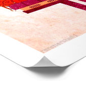 India, rode olifant, oud poster (Hoek)