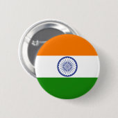 India Ronde Button 5,7 Cm (Voorkant /achterkant)