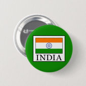 India Ronde Button 5,7 Cm (Voorkant /achterkant)
