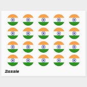 india ronde sticker (Vel)