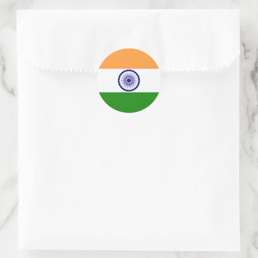 india ronde sticker (Tas)