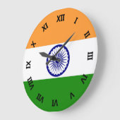 india round clock grote klok (Hoek)