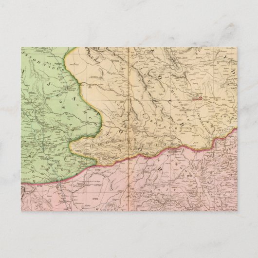 India schiereiland Noord Briefkaart (Voorkant)