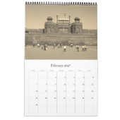 india sepia 2027 kalender (Feb 2027)