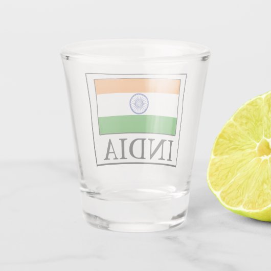 India Shot Glas (Achterkant)