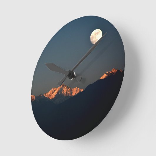 India - Sikkim, Pelling sunset Ronde Klok (Hoek)