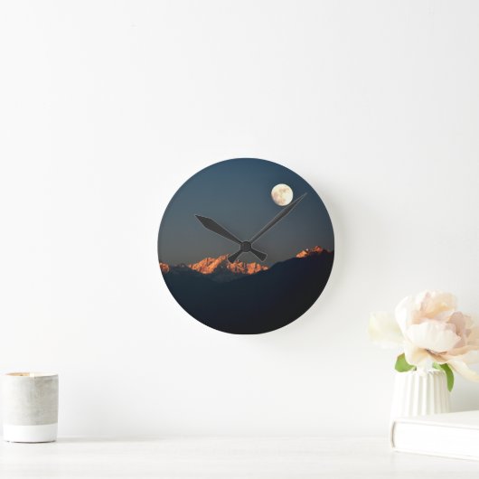 India - Sikkim, Pelling sunset Ronde Klok (Huis)