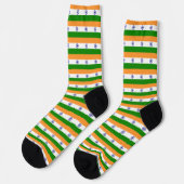 India Socks, patriottische Indische vlag mode Sokken (Links)