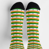 India Socks, patriottische Indische vlag mode Sokken (Top)