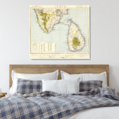 India, Sri Lanka Canvas Afdruk (Insitu (Slaapkamer))