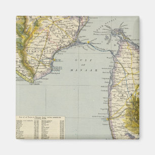 India, Sri Lanka Magneet