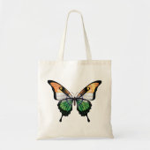India Swallowtail Vlinder Vlag Sticker Tote Bag (Voorkant)