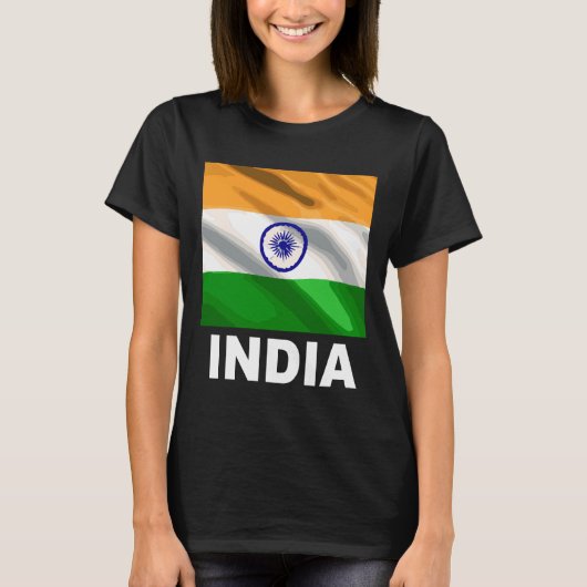 India T-shirt (Voorkant)