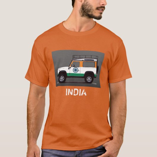 INDIA T-SHIRT (Voorkant)