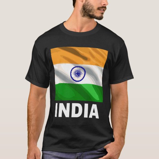 India T-shirt (Voorkant)