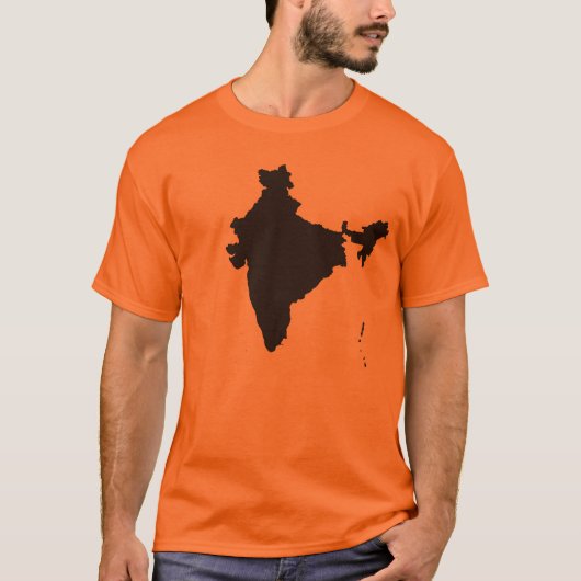 india t-shirt (Voorkant)