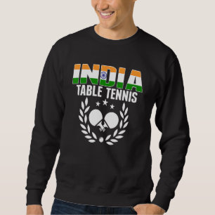 India Tafeltennis   Indiase Ping Pong Supporter Sp Trui