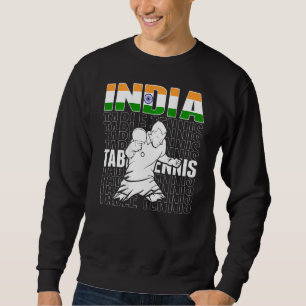 India Tafeltennis   Steun Indiaas Ping Pong Team Trui