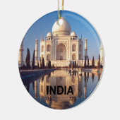 India Taj-mahal angie Keramisch Ornament (Links)
