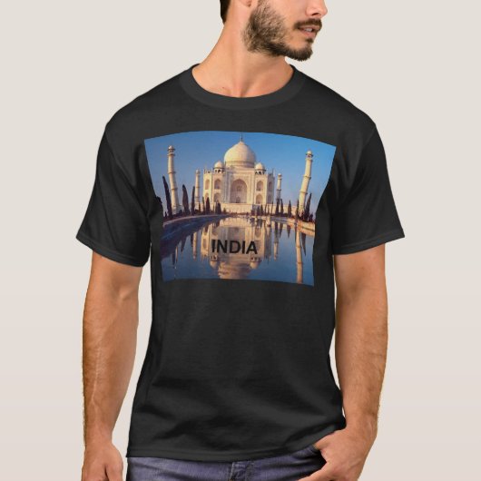 India Taj-mahal angie T-shirt (Voorkant)