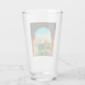 India Taj Mahal Glas (Achterkant)