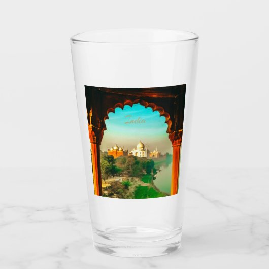 India Taj Mahal Glas (Voorkant)